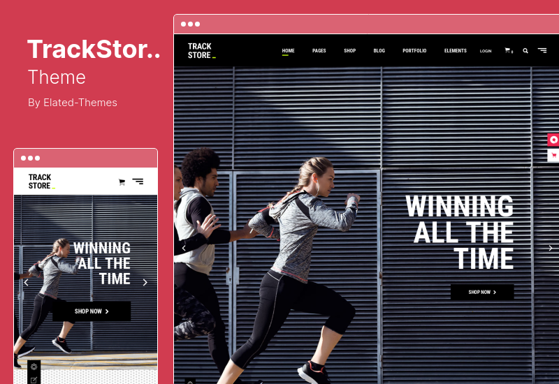 Thème TrackStore - Thème WooCommerce pour magasin de sport