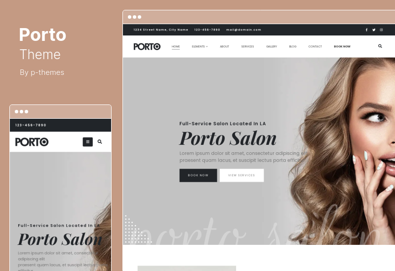 Tema Porto - Tema multifuncțională WordPress și WooCommerce