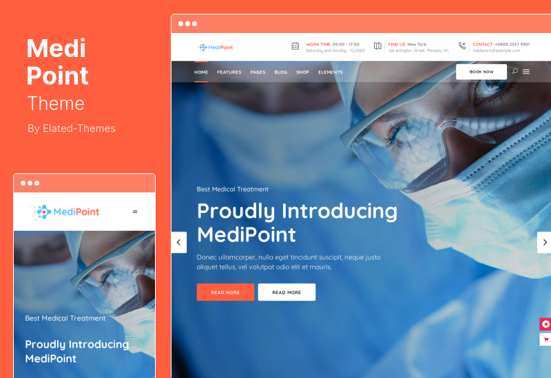 MediPoint-Theme - Doktor-WordPress-Theme