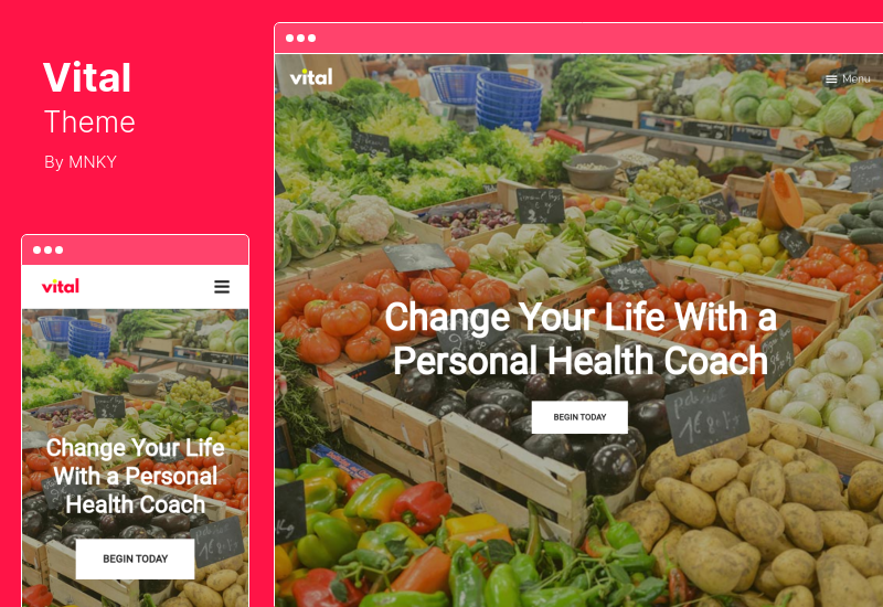 Vital Theme - WordPress Theme für Gesundheit, Medizin und Wellness