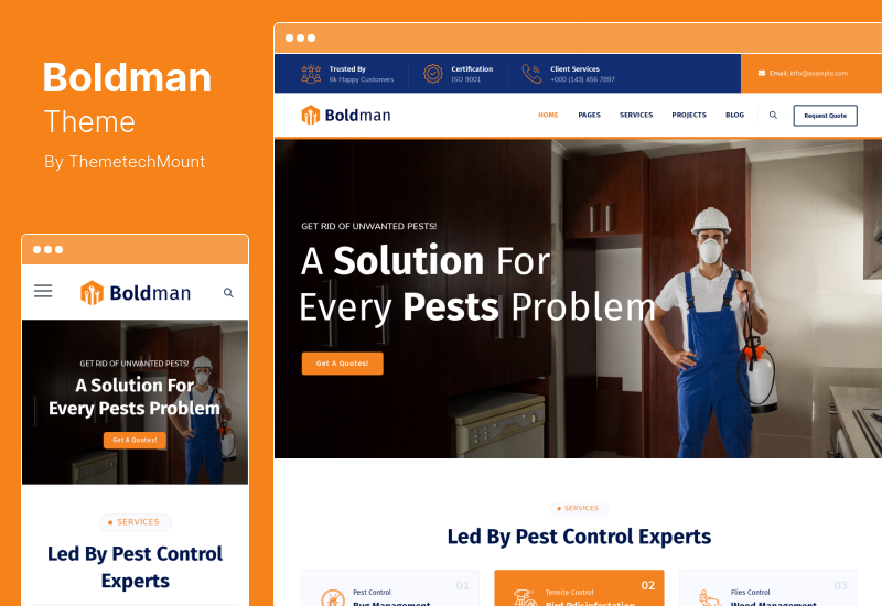 Boldman-Thema – Handwerker-Renovierungsdienste WordPress-Thema