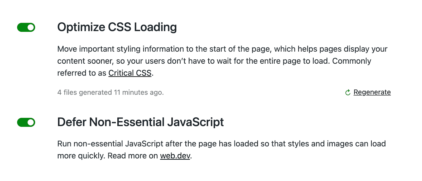 Jetpack で重要でない JavaScript を延期する