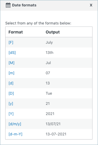 format de préfixe de date de commande du plug-in de numéro de commande séquentiel