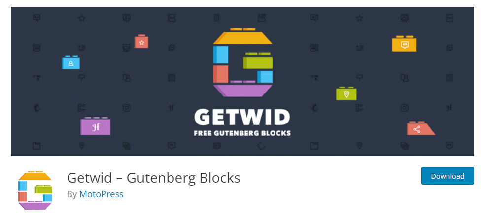 Getwid - Blocs Gutenberg