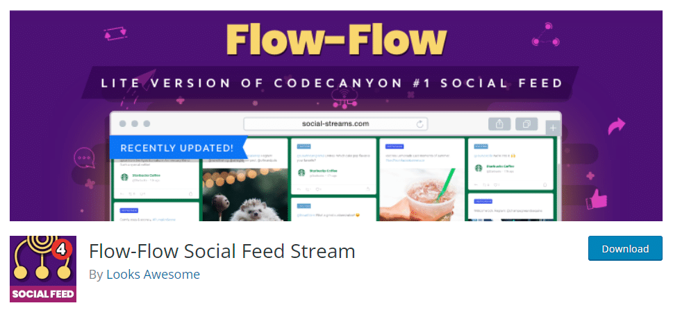 Flux de flux social Flow-Flow