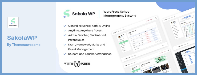 SakolaWP Plugin - Sistemul de management al școlii WordPress