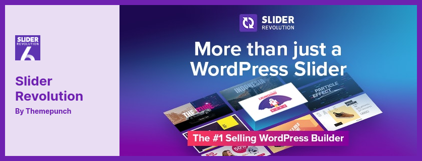 Plugin responsivo Slider Revolution - Elementos visuais impressionantes para o plugin WordPress