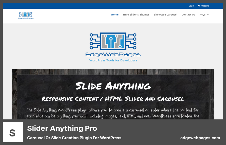 Slide Anything 插件 - 適用於 WordPress 的輪播或幻燈片創建插件