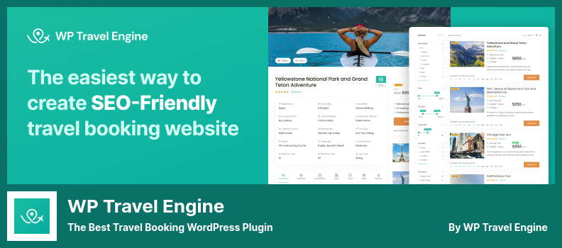 Plugin WP Travel Engine - O melhor plugin WordPress para reservas de viagens