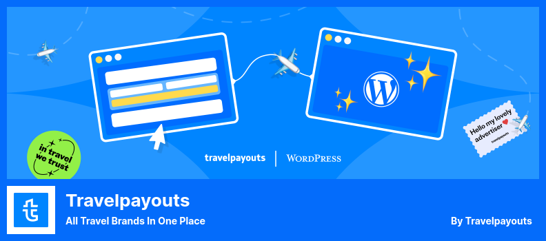 Travelpayouts 플러그인 - 한 곳에서 모든 여행 브랜드