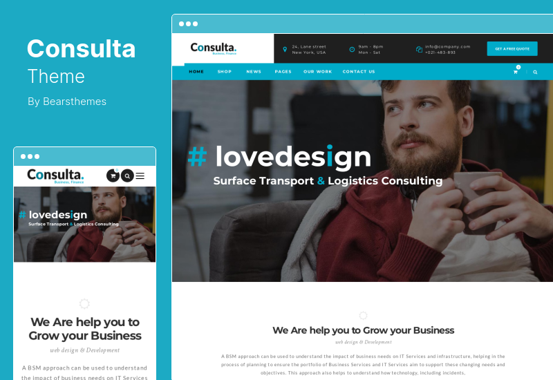 Consulta Theme - Professionelles Business & Financial WordPress Theme