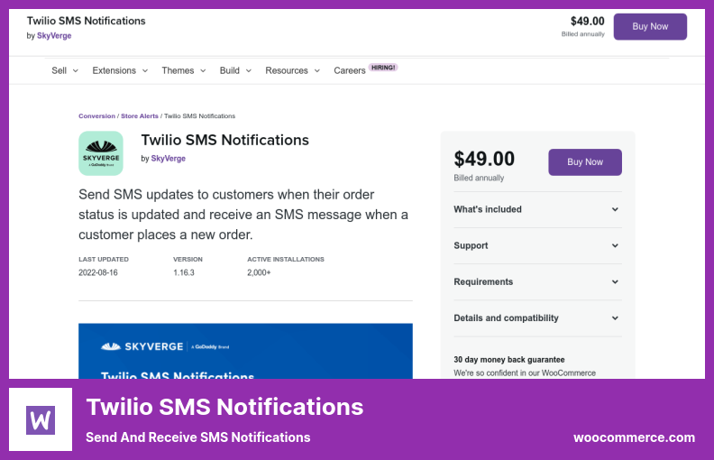 Twilio SMS 通知插件 - 发送和接收 SMS 通知