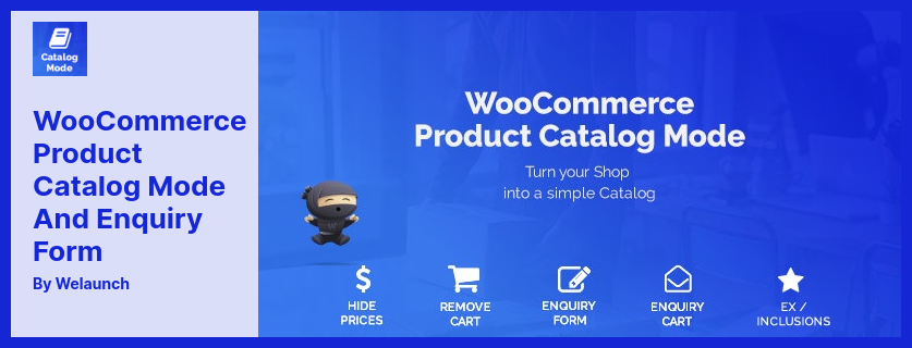 Wtyczka trybu katalogu produktów WooCommerce - Zastąp przycisk Dodaj do koszyka formularzem zapytania Dodatek WooCommerce