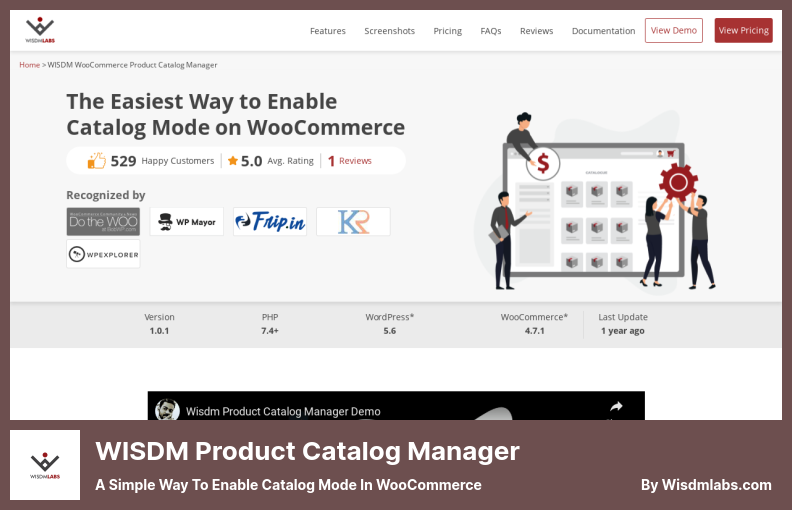 WISDM Product Catalog Manager Plugin - WooCommerce でカタログ モードを有効にする簡単な方法