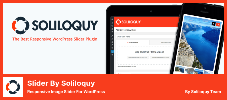 Slider by Soliloquy Plugin - Control deslizante de imagen sensible para WordPress