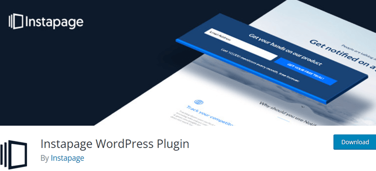 ปลั๊กอิน WordPress ของ Instapage