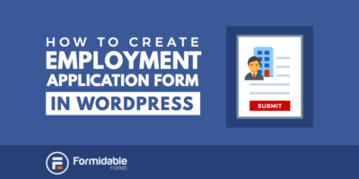 Comment créer un formulaire de demande d'emploi dans WordPress