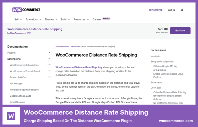 Pluginul WooCommerce cu tariful de livrare la distanță - taxa de livrare bazată pe pluginul WooCommerce la distanță