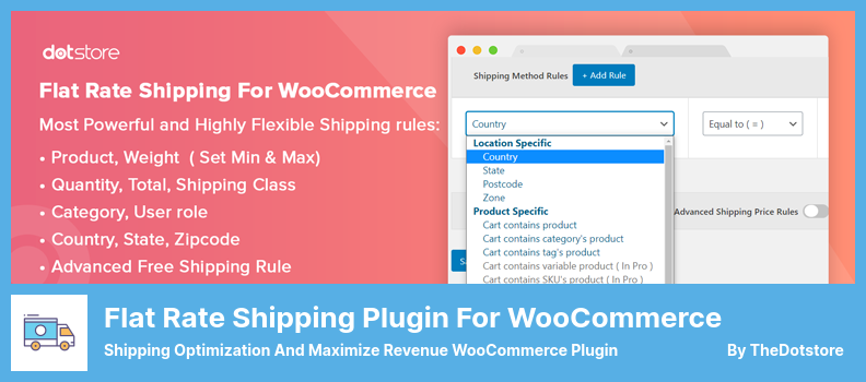 ปลั๊กอินการจัดส่งแบบอัตราคงที่สำหรับปลั๊กอิน WooCommerce - การเพิ่มประสิทธิภาพการจัดส่งและเพิ่มรายได้สูงสุด ปลั๊กอิน WooCommerce