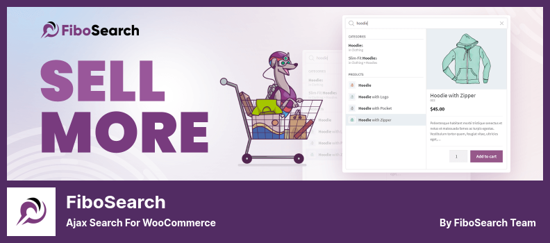 ปลั๊กอิน FiboSearch - การค้นหา Ajax สำหรับ WooCommerce