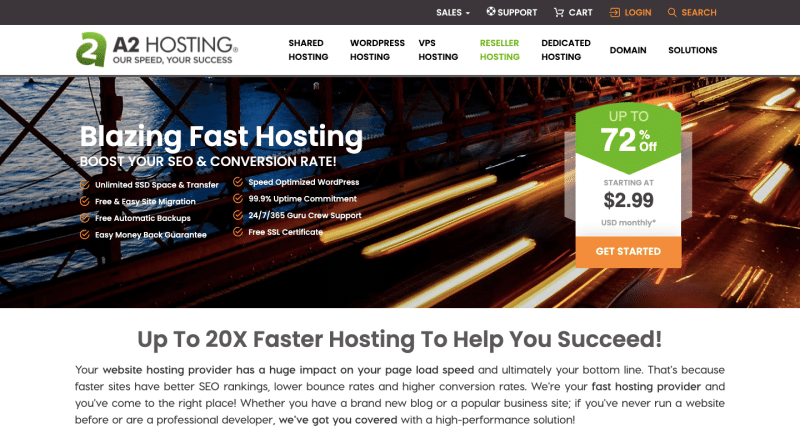 a2hosting-light-speed