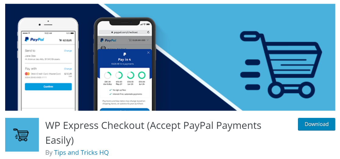 WP Express checkout