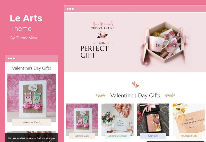 LeArts-Theme - Handmade Shop WooCommerce-Thema