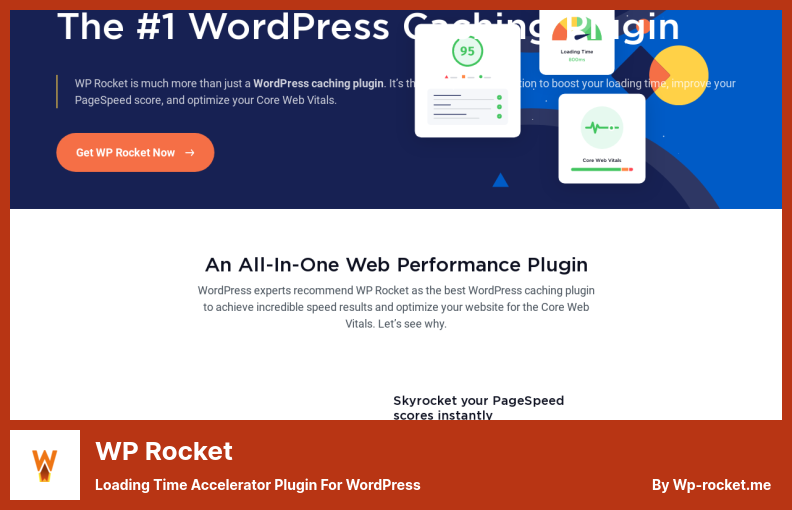 Plugin WP Rocket - Plugin d'accélération du temps de chargement pour WordPress