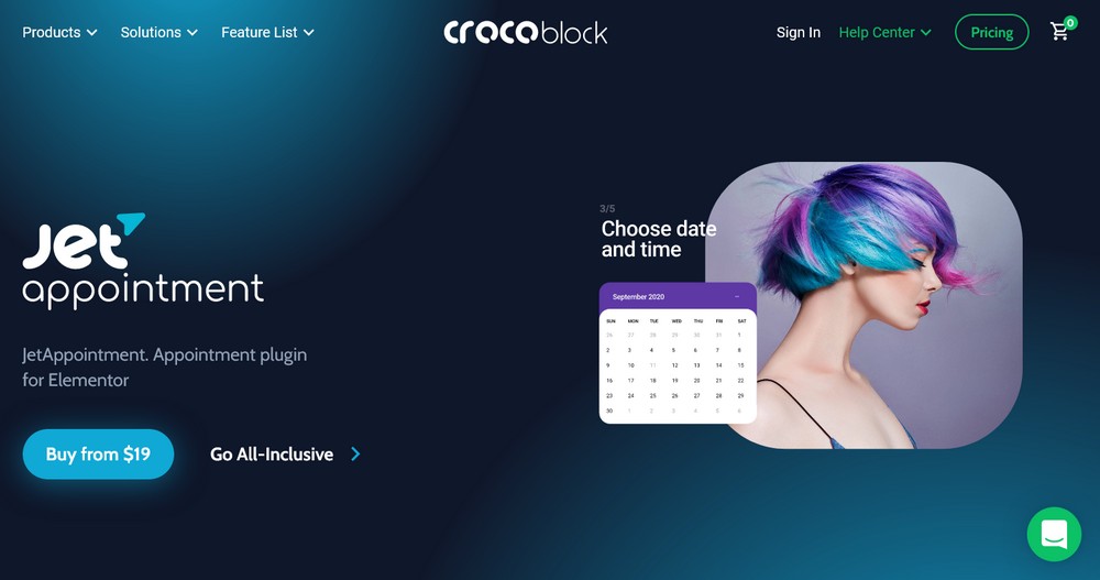 Plugin JetAppointment pour Elementor Crocoblock