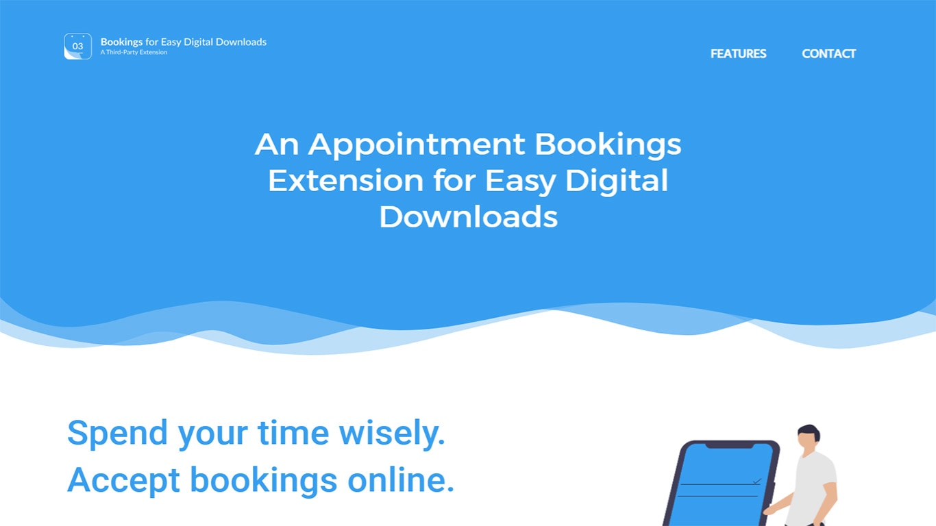 EDD Bookings هي إضافة إلى Easy Digital لإضافة حجوزات إلى الموقع.