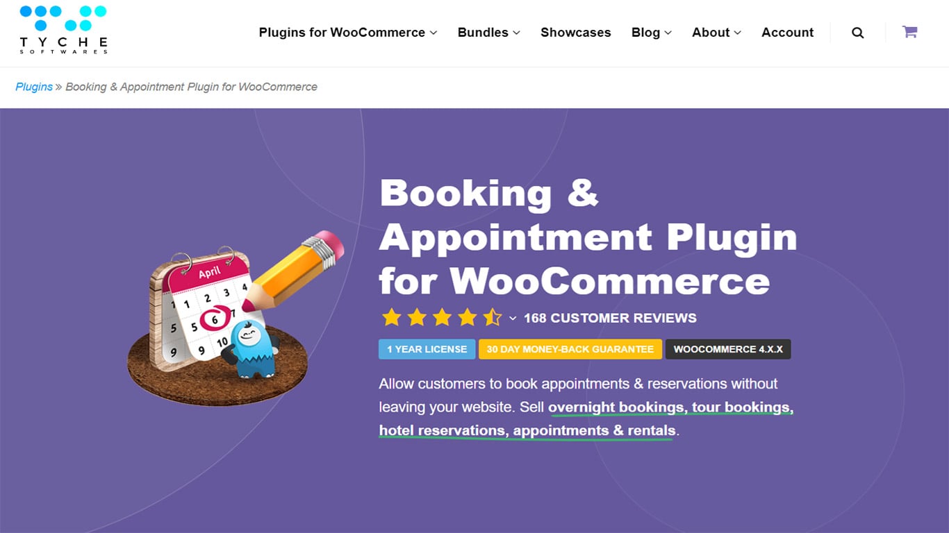 WooCommerce 預訂插件可用於創建成熟的預訂平台