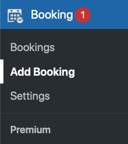 Add booking manually