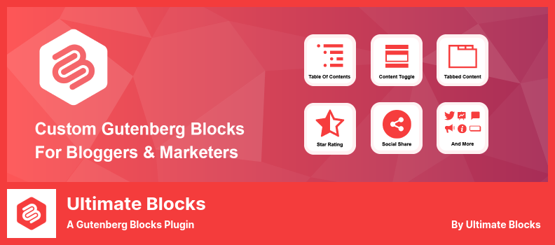 Ultimate Blocks Plugin - Gutenberg Blocks プラグイン