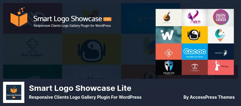 Smart Logo Showcase Lite 插件 - 適用於 WordPress 的響應式客戶端徽標庫插件