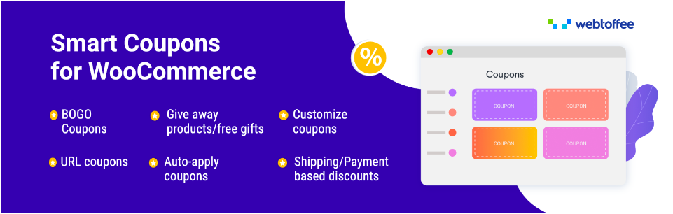 Coupons intelligents pour WooCommerce gratuits