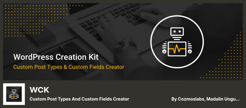 WCK プラグイン - カスタム投稿タイプとカスタム フィールド クリエーター