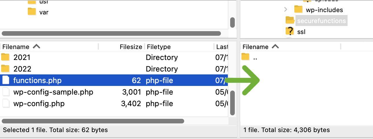 télécharger le fichier functions.php