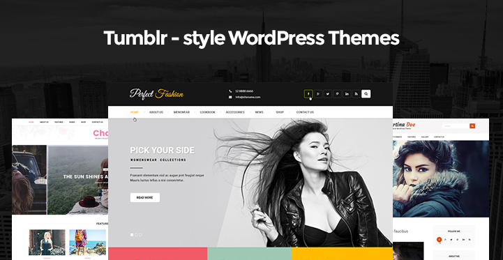 Tumblr 風格的 WordPress 主題