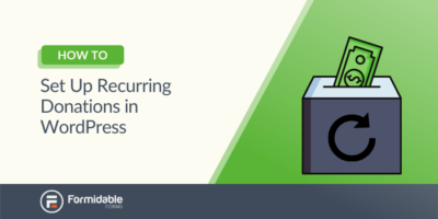 cómo configurar donaciones recurrentes en WordPress