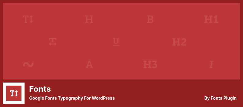 Plugin Fonts - Tipografia Google Fonts per WordPress