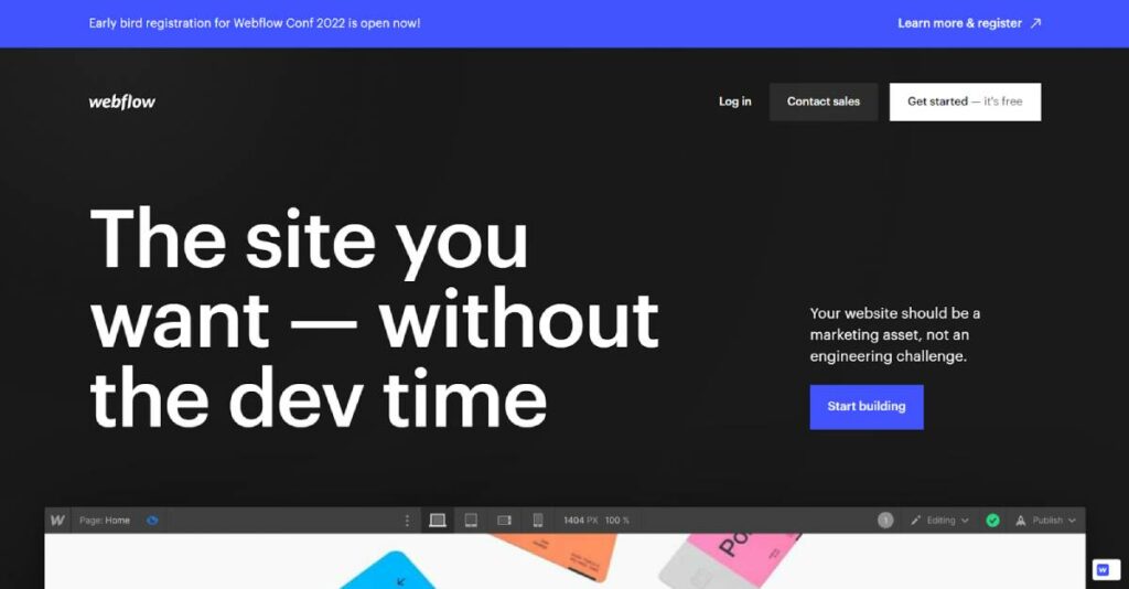 Webflow-Homepage