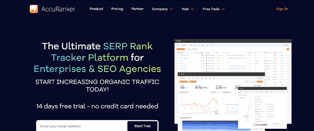 Accuranker ベスト SERP 追跡ツール