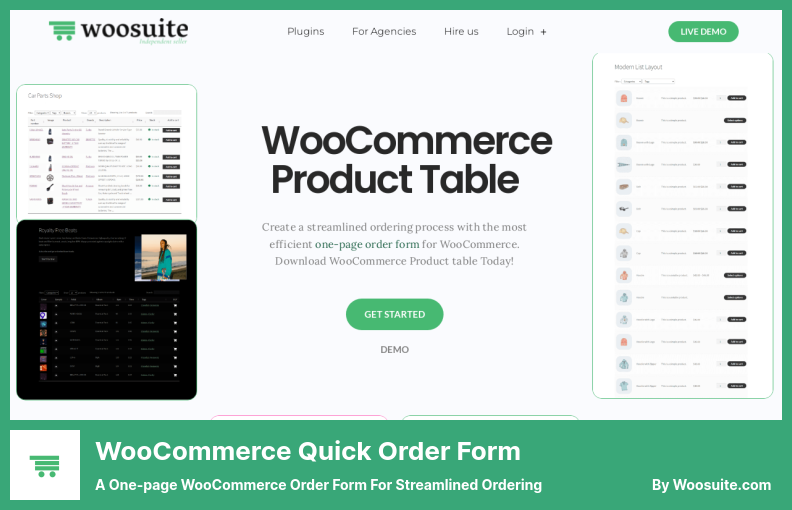 Plugin pentru formularul rapid de comandă WooCommerce - Un formular de comandă WooCommerce de o pagină pentru o comandă simplificată