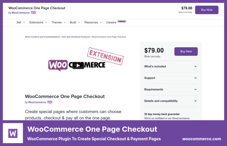 ปลั๊กอิน WooCommerce One Page Checkout - ปลั๊กอิน WooCommerce เพื่อสร้างหน้าการชำระเงินและการชำระเงินพิเศษ