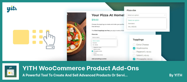 YITH WooCommerce Product Add-Ons Plugin - 高度な製品やサービスを作成および販売するための強力なツール