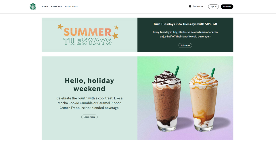 Starbucks Omnichannel-Marketing E-Mail, App, Stores