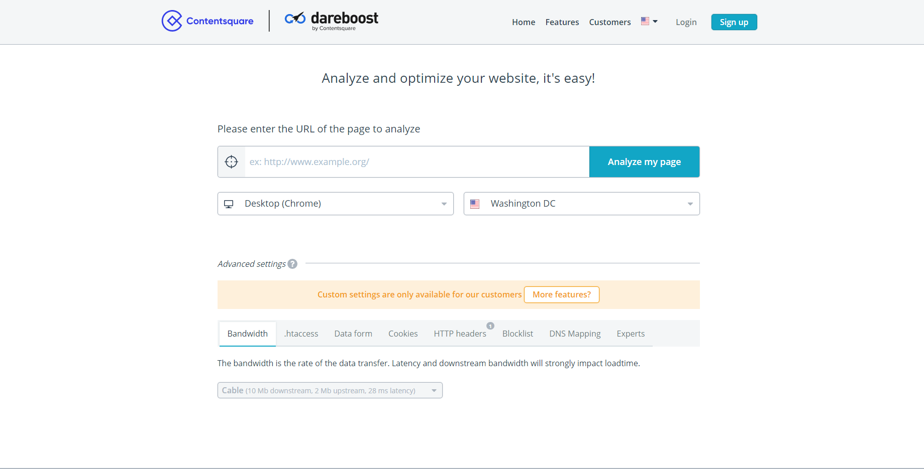 DareBoost - Web Sitesi Hız Testi