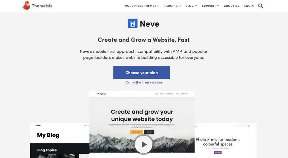 neve WordPress-Theme