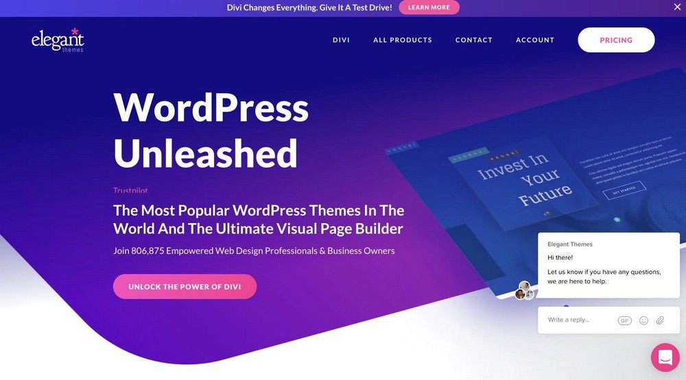 Motyw Divi WordPress