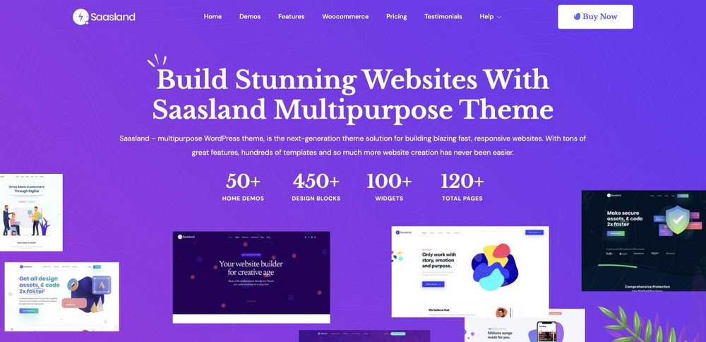 Saasland WordPress-Theme